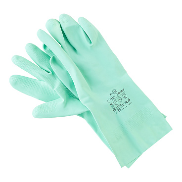 Перчатки латексные кислотоустойчивые 9 (XL) (CG-945)