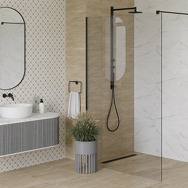 Плитка облицовочная Unitile Микс белая 1 400х250х8 мм (14 шт.=1,4 кв.м)