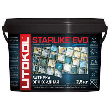STARLIKE EVO Эпоксидная затирка S.125 Grigio Cemento 2,5kg