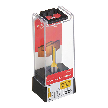 Фреза пазовая прямая Vira (553302) по дереву d6х19 мм