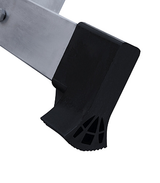 Лестница алюминиевая трансформер двухсекционная 12 ступеней Новая высота бытовая