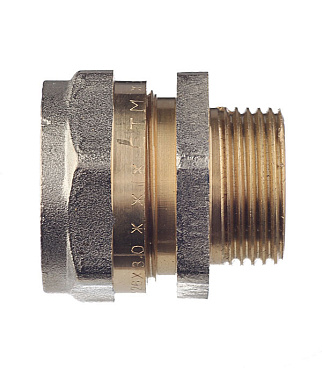 Соединитель прямой 26 обж(ц) х 3/4 НР(ш)