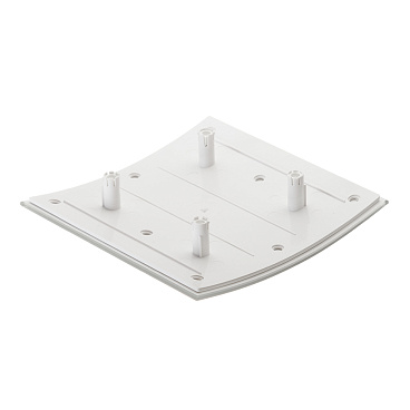 Панель декоративная для вентилятора KW Awenta PEG100 белое матовое стекло