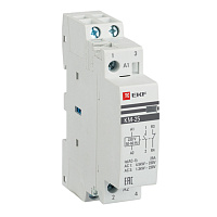 Контактор модульный EKF PROxima КМ 230-240 В 25 А тип AC 1НО+1НЗ (km-1-25-11)