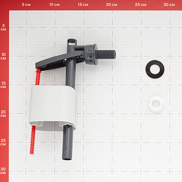 Клапан заливной Wirquin Kompact поршневой боковой подвод 3/8 (10975013)
