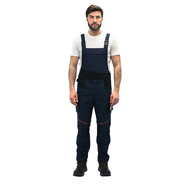 Полукомбинезон рабочий Delta Plus Mach 2 Corporate 52-54 рост 180-188 см темно-синий