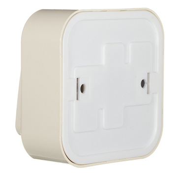 Выключатель Svet двухклавишный накладной бежевый (0603-00121)