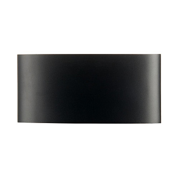 Светильник светодиодный садово-парковый настенный Maytoni Strato черный 3000К 6 Вт IP54 (O417WL-L6B3K)