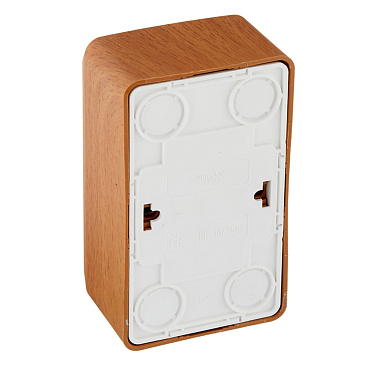 Розетка Systeme Electric Этюд накладная бук со шторками (PA16-008T)
