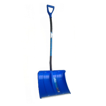 Лопата снеговая Инструм-Агро Монблан полипропилен с алюминиевым черенком 1420х490 мм (100175)