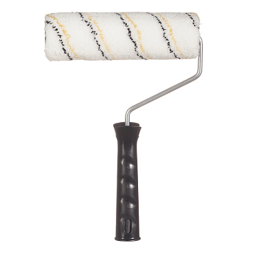 Валик микрофибра 180 мм d45 мм ворс 9 мм для водной основы с ручкой Hesler Gamburg