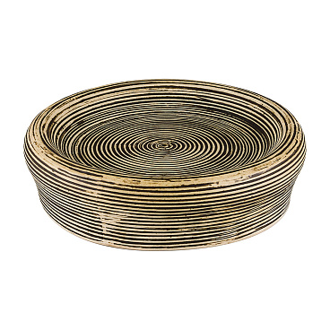 Мыльница для ванной Verran Brushy настольная керамика коричневая (880-02)