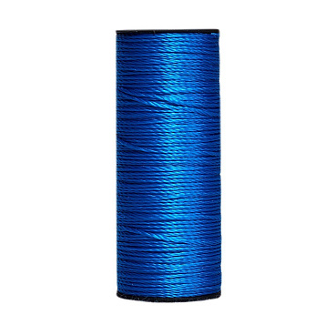 Нить крученая полипропиленовая 2 пряди синяя d1,2 мм 100 м МДС без сердечника