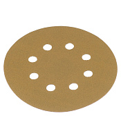 Диск шлифовальный Starcke d125 мм P120 на липучку перфорированный (5 шт.)