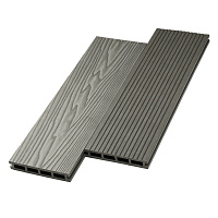 Доска террасная Greenwerk 21х135х3000 мм ДПК серая (2 шт.)