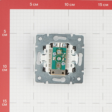 Розетка телевизионная Lezard Karina встраиваемая черный бархат (707-4288-130)