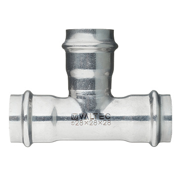 Тройник Valtec (VTi.931.I.282828) 28 х 28 х 28 мм нержавеющая сталь