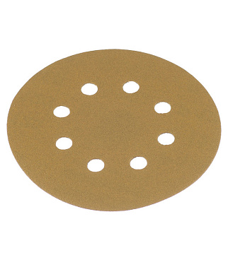 Диск шлифовальный Starcke d125 мм P120 на липучку перфорированный (5 шт.)