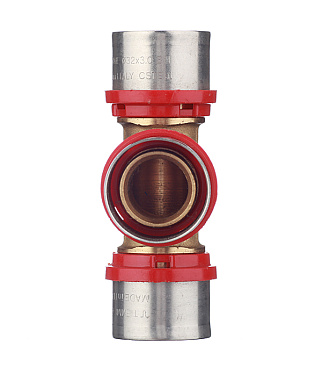 Тройник Tiemme 32(пресс) х 32(пресс) х 32(пресс)