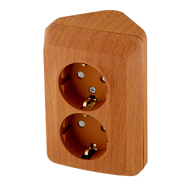 Розетка Systeme Electric Этюд накладная бук со шторками (PA16-108T)