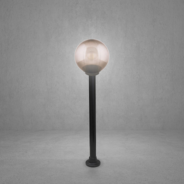 Светильник садово-парковый Svet Анелма черный 310 мм E27 100 Вт IP44 (1200-00340/5445)