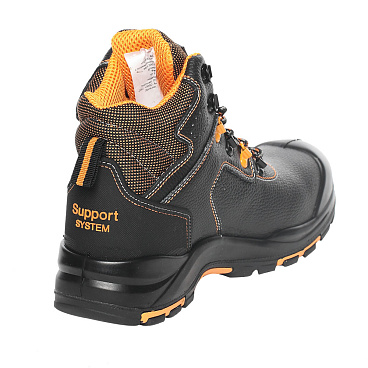 Ботинки рабочие кожаные размер 44 черные Мистраль Perfect Protection (124905)