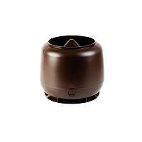 Колпак Поливент для вентиляционного выхода d110 мм коричневый RAL 8017