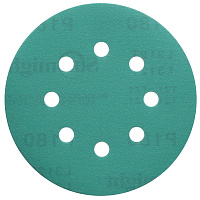 Диск шлифовальный Sunmight Film d125 мм P180 на липучку пленочная основа (5 шт.)
