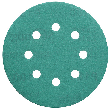 Диск шлифовальный Sunmight Film d125 мм P180 на липучку пленочная основа (5 шт.)