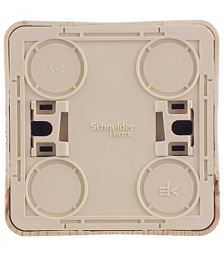 Розетка Systeme Electric Этюд накладная сосна (PA16-001D)