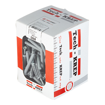 Дюбель-гвоздь 6x60 мм полукруглая манжета полипропилен (100 шт.)