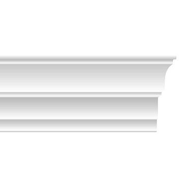Плинтус потолочный из пенополистирола 100х40х2000 мм под натяжной потолок Солид С 53/100