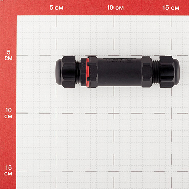 Коннектор кабельный прямой EKF PROxima FreeTools 2,5 кв. мм на 3 провода IP68