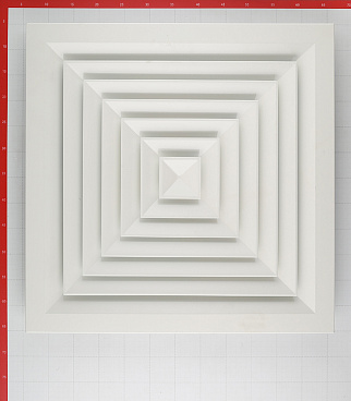 Диффузор потолочный квадратный Era Pro ДП4 600х600 мм