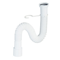 Сифон для раковины и мойки Wirquin Pro 1 1/2х40 мм без выпуска с соединением 40/50 мм (30717995)