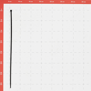 Стяжка кабельная Европартнер 370х4,8 мм нейлонoвая черная (100 шт.)