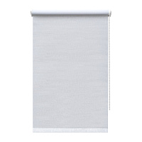 Рулонная штора блэкаут 70х160 см Decofest Каролина белая