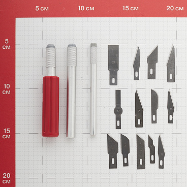 Набор резцов по дереву для точных работ Stayer Master (1830-H16_z01) (16 шт.)