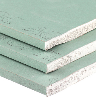 Гипсокартон Vetonit (Gyproc) Аква Оптима 2500х1200х12,5 мм влагостойкий