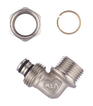 Угол VALTEC (VTm.353.N.001604) 16 обж(ц) х 1/2 НР(ш)