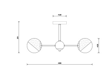 Люстра Freya FR5271PL-03B