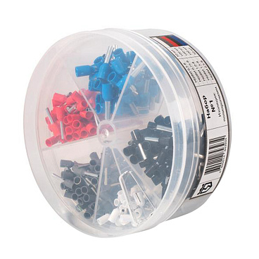 Набор наконечников КВТ НШВИ 0,5-2,5 кв.мм (400 шт.)