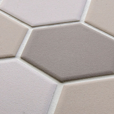 Мозаика Starmosaic Hexagon small LB Mix Antid бежевая керамическая 325х282х6 мм