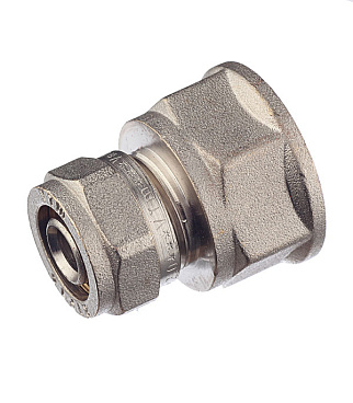 Соединитель прямой VALTEC (VTm.302.N.001605) 16 обж(ц) х 3/4 ВР(г)