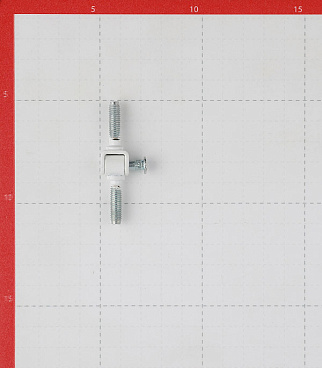 Петля ввертная универсальная разъемная M6 цинк