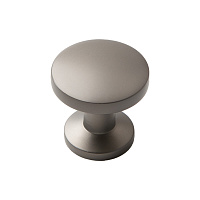Ручка-кнопка мебельная Kerron Metallic d30 мм металлическая графит (K-2622 GF)