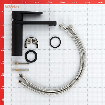 Смеситель для раковины Corsa Deco FX однорычажный черный (FBFXB)