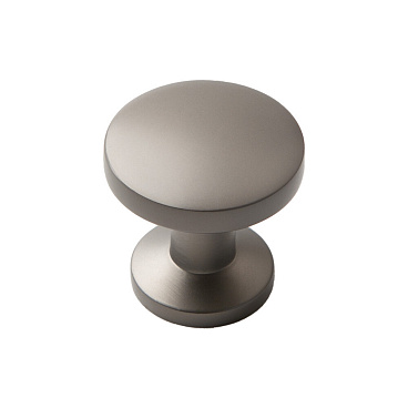 Ручка-кнопка мебельная Kerron Metallic d30 мм металлическая графит (K-2622 GF)