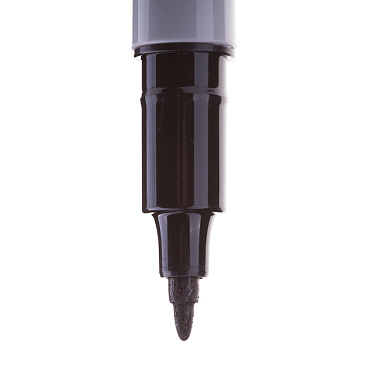Маркер перманентный Crown Multi Marker Super Slim черный грифель 1 мм