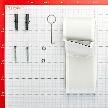 Лоток душевой АНИ пласт Мол с комбинированным затвором 62х650 мм d50 мм цельнометаллический (TLZ2065)